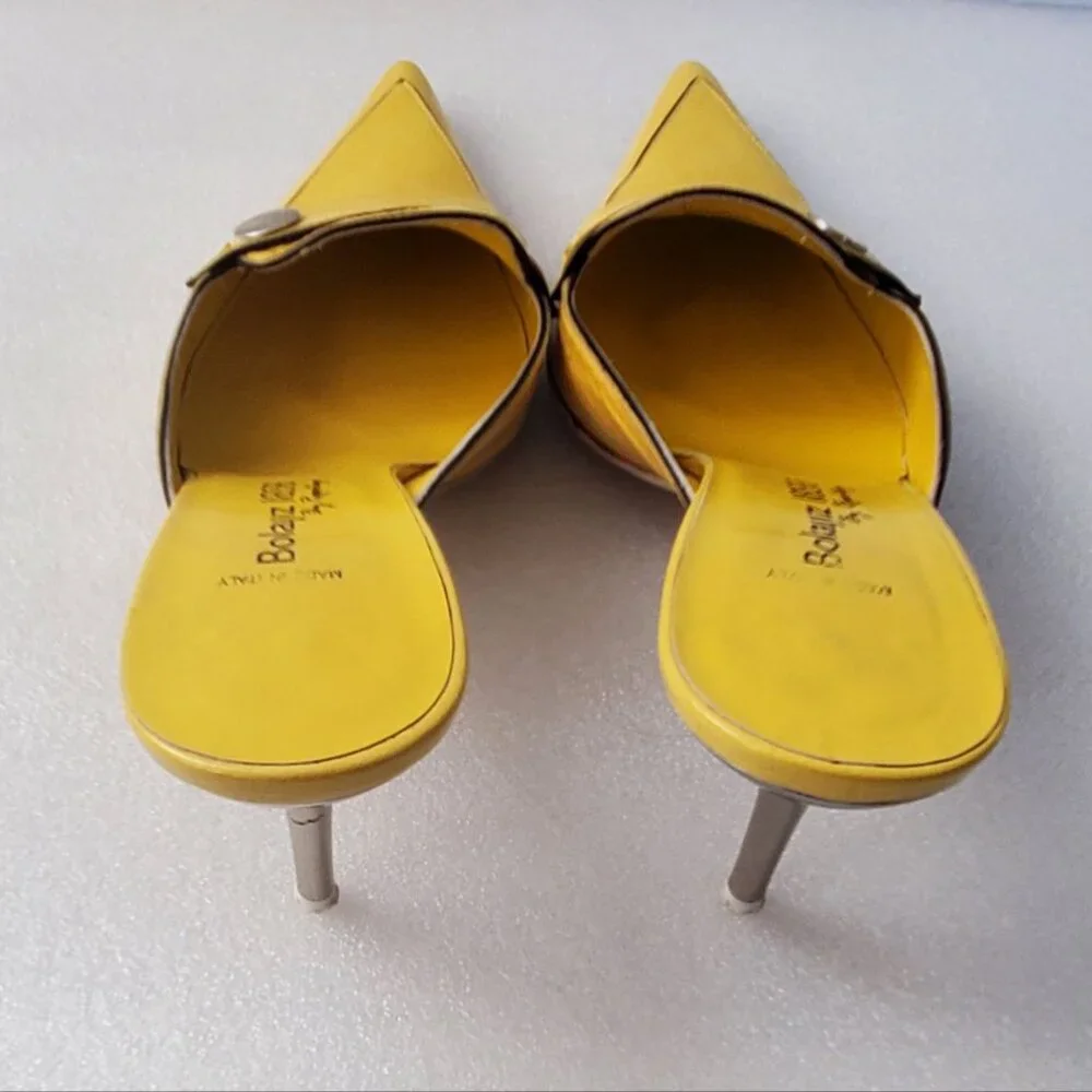 Vero Guoio Patent Leather Shoe Wedge. Size 38 ½ - Picture 5 of 12